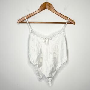 AVIAN LINGERIE Vintage Deadstock Handkerchief Cami Top Size Large Ethereal Fairy